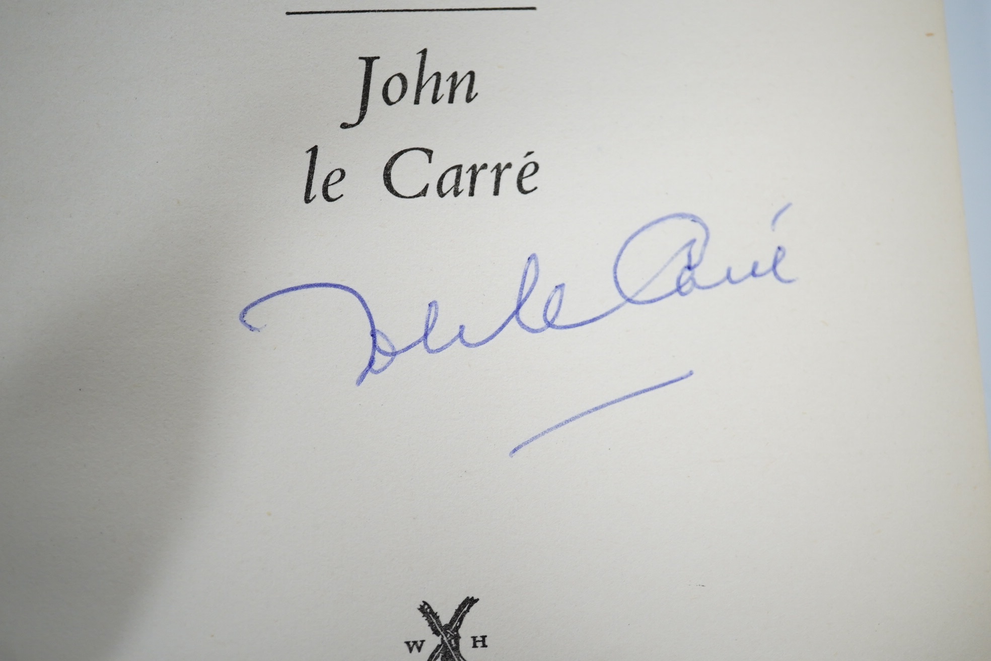 Le Carré, John - The Looking-Glass War. First Edition (signed by the author on title). publisher's cloth and d/wrapper. Heinemann, 1965